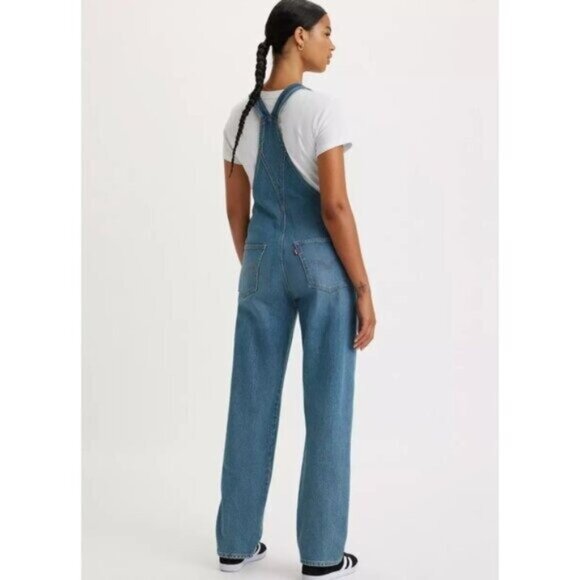 Levi's Vintage Denim Overalls Fresh Perspective - Blue Medium - Picture 3 of 5